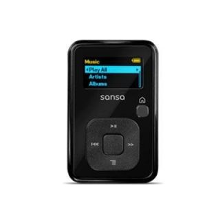 SanDisk Sansa Clip 2GB MP3 Player FM Black SDMX18R 002GK A57
