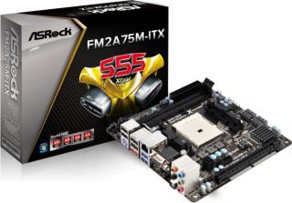   FM2A75M ITX AMD FM2 A75 Radeon HD7000 DDR3 Mini ITX Motherboard
