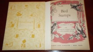 Little Golden Book Activity A8 Bird Stamps 1955 James Gordon Irving 