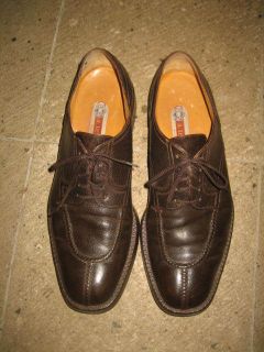 VGDCND A Testoni Brown Split Toes Lug Sole Shoes US 11 D