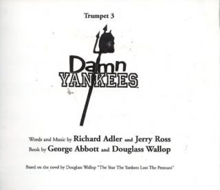 Damn Yankees Trumpet 3 Adler Ross Abbot Wallop Music 3