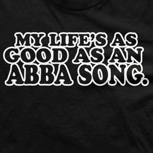 ABBA T Shirt Muriels Wedding Mamma MIA Classic 70s