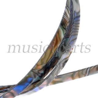 2P 1650x6x1 5mm Abalone Pearl Color 5 Feet Guitar Binding Celluloid T 