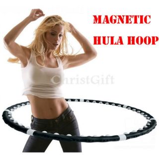 Fitness Exercise Magnetic Massage Weighted Hula Hoop