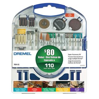 Dremel 709 01 110 Piece Super Accessory Kit Brand New