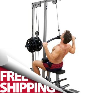 New Body Solid Pro LAT Weight Stack Machine GLM83