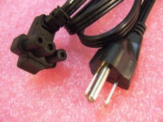 Dell Laptop 3 Prong Flat Straight AC Power Cord Cable PA 10 PA 12 6 ft 