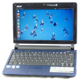 Acer Aspire One Series KAV60 Atom 1 6GHz 1GB RAM 40GB HDD Laptop Web 