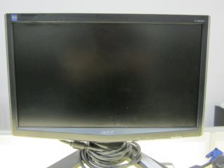 Viewsonic VX 2035WM 20 1 Widescreen LCD Monitor Black