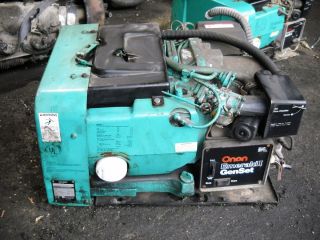 Used Onan Gas Emerald Genset 1 RV Generator 4KW