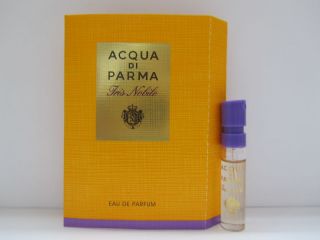Acqua Di Parma Iris Noble Sample Vial Perfume Spray 068036261062 