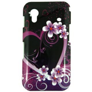 Samsung Galaxy Ace S5830 Flower Heart Designer Cell Phone Case Cover 