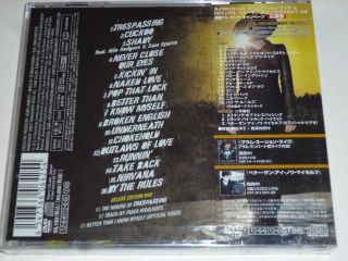 Adam Lambert Trespassing Japan Limited CD DVD 1 Bonus Track New
