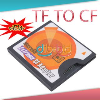   Micro SD TF Card to UDMA CF Reader High Speed Adapter Converter