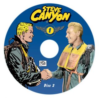 All New Steve Canyon TV Vol 1 DVD Features 1st 12 Shows