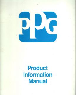 Paint Body Shop Manuals PPG Acme Auto Refinish Training Center USED 