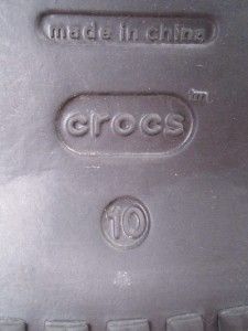 Crocs Adara Criss Cross Slides Sandals Black Womens Size 10
