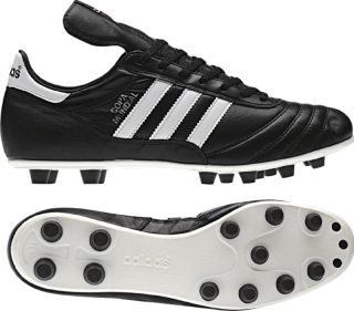 Adidas Mens Copa Mundial Black White Soccer Shoes
