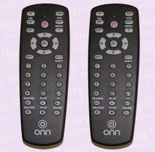ONN Universal Remote Control 39900 VIDEO TV Satellite Audio VCR 
