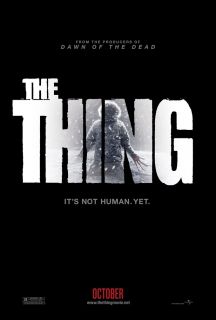The Thing Movie Poster 1 Sided Original Advance 27x40