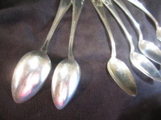 Demitasse Spoons 1910 Adonis Williams American Silver Market 