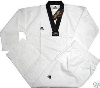 New Adidas Fighter Taekwondo Uniform WTF TKD Sz 3 170cm