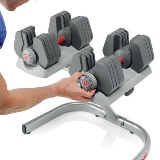 Universal Power Pak 445 Adjustable Dumbbells with Stand (Combo)