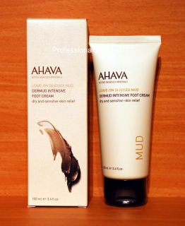 AHAVA Dead Sea Dermud Intensive Foot Cream Dry and Sensitive Skin 