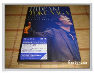 Hideaki Tokunaga Concert Tour 08 09 2DVD Japan Limited