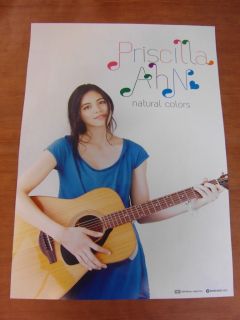 Priscilla AHN Natural Colors Official Poster New