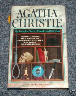 Agatha Christie Five Novels of Murder Detection HB