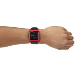 Genuine LunaTik Watchband Red for iPod Nano 6th Gen Brand New SEALED 
