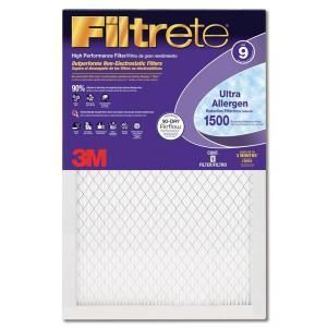 3M Filtrete 2000 16x20x1 Ultra Furnace Air Filter
