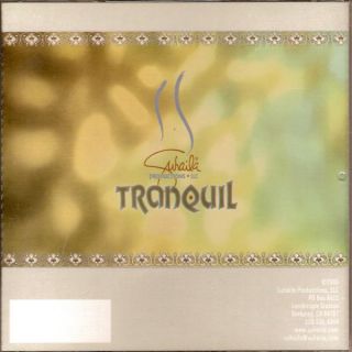Suhaila Tranquil Arabian Yoga Belly Dance Music New CD