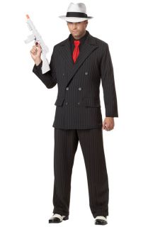 Brand New Mob Boss Adult Costume Al Capone Gangster Style