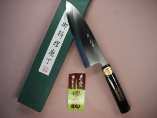 Japanese Sakai Deba Knife Left Handed 180mm Akebono