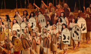 Opera Aida Set Props Costumes for Sale by Companions Opera Amsterdam 
