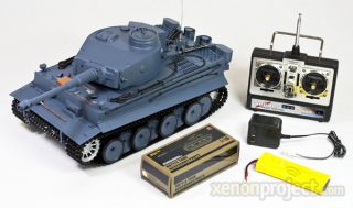   Radio control Battery Operated German Tiger airsoft battle toy tank 20