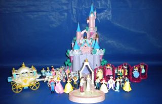 Disney Polly Pocket Cinderella Castle Playset Unique