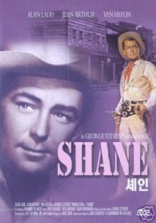 Shane 1953 Alan Ladd George Stevens New DVD