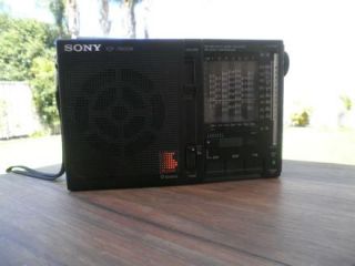 Sony ICF 7600A Hand Held Short Wave World Portable Radio