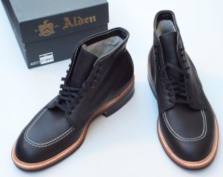 Alden Special Black Indy Boots in Trublance Last New in Box