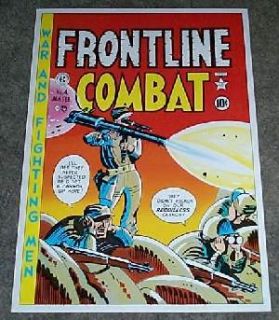 EC Comics Frontline Combat Kurtzman War Cover Poster 4