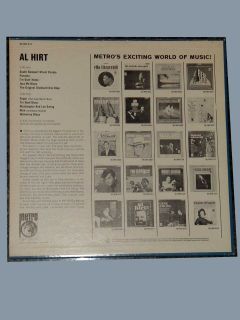 you re bidding on al hirt self titled metro ms 517 record the record 