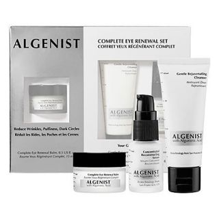 Algenist Complete Eye Renewal Set Cleanser Serum and Eye Renewal Balm 