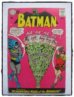 Batman 171 First Appearance of Silver Age Riddler Comic