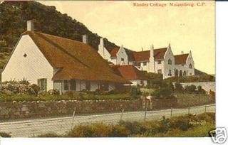 Rhodes Cottage Muizenberg CP Old South Africa Postcard