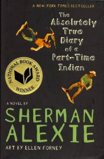   True Diary of A Part Time Indian Alexie Sherman Hardcover New