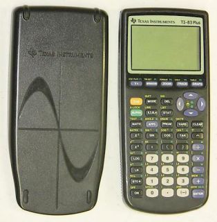 TI 83 Plus Graphing Calculator Texas Instruments TI83