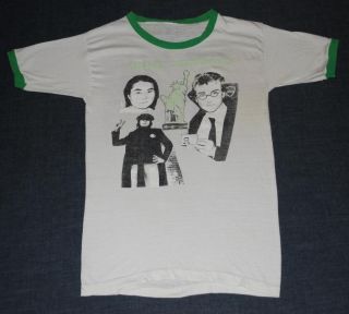 RARE Vintage John Lennon Beatles T Shirt 1970s S